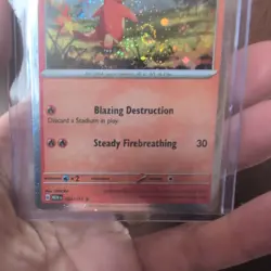 Pokemon 151 Charmander -w/SWIRL (Cosmos Holo) Holo Promo 004/165 NM - Image 4