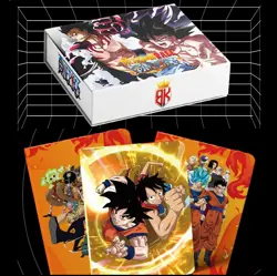 US One Piece x Dragon Ball Crossover Trading Cards Premium Booster Box Anime CCG - Image 1