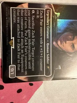 Sealed Zack Fair Magic the Gathering MTG Promo Card (FF7 Rebirth Switch 2 Bonus) - Image 3