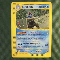 MP Holo Feraligatr 12/165 Expedition Holographic Foil Nintendo Pokemon Card - Image 1