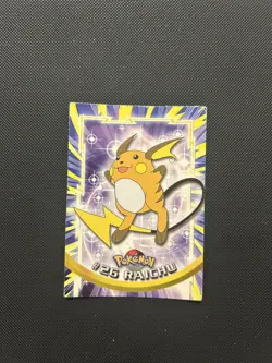 Raichu #26 | Topps TV Animation Series | Non Holo Pokemon Card HP - Image 1
