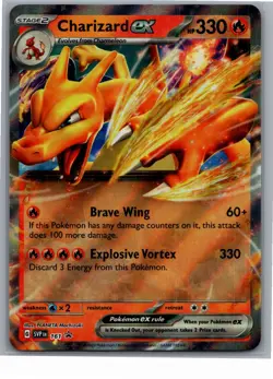 Charizard ex Promo SV: Scarlet & Violet Promo Cards 161 NM - Image 1