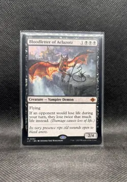 Bloodletter of Aclazotz The Lost Caverns of Ixalan Regular Card Near Mint MTG - Image 1