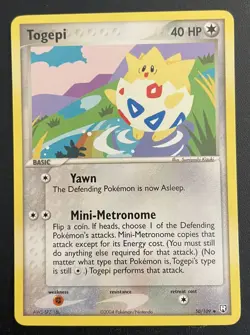 Togepi | 50/109 | Rocket Returns | Pokemon Card | Uncommon | NM - Image 1