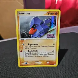 Nosepass Pokemon TCG EX Holon Phantoms Reverse Holo Stamped Card #25/110 - Image 1