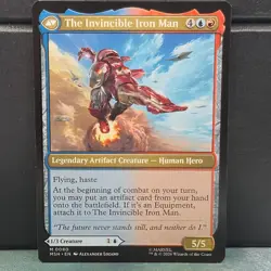 Tony Stark The Invincible Iron Man 80 Marvel Super Heroes Card Game MTG TCG NM - Image 3