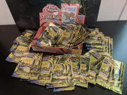 OPENED Pokemon Topps Chrome Series 1 Box + 30 Packs (For Display Only No Cards) - Image 1