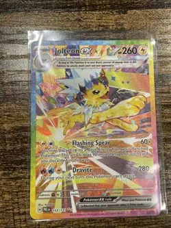 Pokemon Jolteon EX TCG Prismatic Evolutions Card 153/131 S&V - Image 2