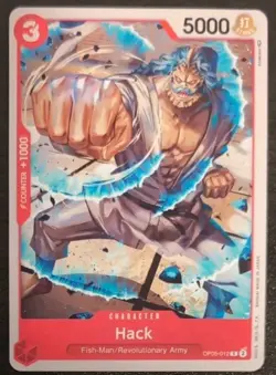 Hack OP05-012 One Piece TCG Awakening of the New Era Common English Card - Image 1