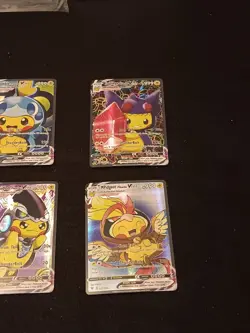 6Pikachu Pokemon Card Holo GX VSTAR VMAX GX EX Cosplay Art - Image 3