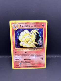Ninetales Evolutions Holo Rare Pokemon TCG Trading Card 15/108 - Image 1