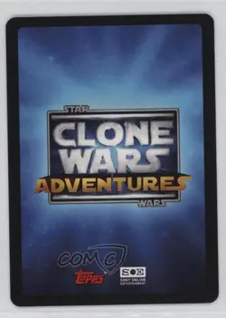 2011 Star Wars: Clone Wars Adventures Trading Card Game Asajj Ventress #45 - Image 2