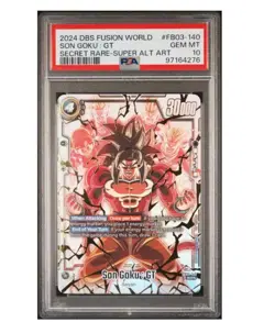 2024 Dragon Ball Super Card Game Fusion World Raging Roar Fb03-140 Son Goku : Gt - Image 1