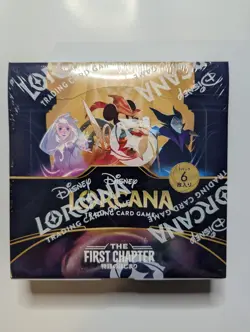 Disney Lorcana - The First Chapter Booster Box Japanese Version | Factory Sealed - Image 1