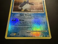 Pokemon Diamond and Pearl Prinplup Reverse Holo Stamped Card 58/130 DPBP - HP - Image 2