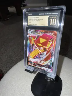 Pokemon Centiskorch VMAX 028/190 Card Japanese Edition Pristine 10 - Image 2