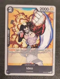 Ideo OP04-077 Kingdom of Intrigue English One Piece TCG Card Game Common - Image 3