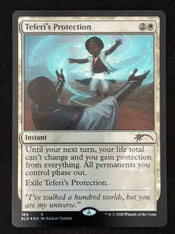 1x MTG Teferi's Protection (164, Foil) - Secret Lair Drop Series (SLD) - Magic - Image 1
