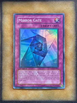 Yugioh Mirror Gate TAEV-EN063 Super Rare 1st Ed NM - Image 1