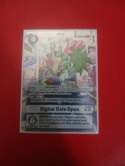 Digimon TCG -Digital Gate Open Bandai Card Fest Promo - NM - English - Image 1