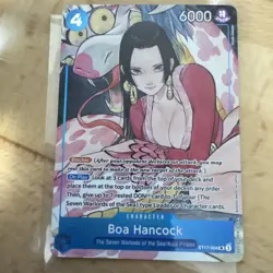 Boa Hancock ST17-004 Full Art Illustration Box Promo One Piece Card English - Image 1