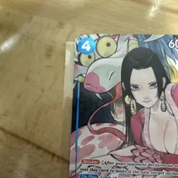 Boa Hancock ST17-004 Full Art Illustration Box Promo One Piece Card English - Image 2