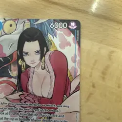 Boa Hancock ST17-004 Full Art Illustration Box Promo One Piece Card English - Image 3