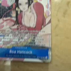 Boa Hancock ST17-004 Full Art Illustration Box Promo One Piece Card English - Image 4
