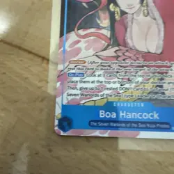 Boa Hancock ST17-004 Full Art Illustration Box Promo One Piece Card English - Image 5