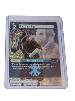 🔥2016 Final Fantasy Trading Card Game Opus 2 Collection Doctor Cid (Foil) - Image 1
