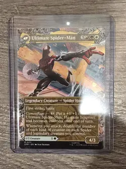 MGT Miles Morales (0211) (Borderless) Marvel's Ultimate Spiderman Card - Image 2