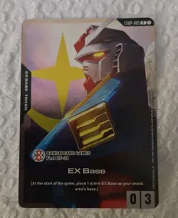EX Base EXBP-005 Gundam TCG Bandai Card Games Fest 25-26 Stamped Exclusive Promo - Image 1