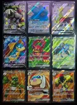 9 ULTRA RARE FULL ART ONLY Pokemon Card Lot! All NM - Image 1