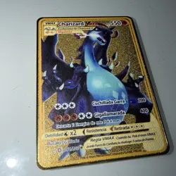 Charizard Vmax Gold Metal Pokemon Card Fan Art! - Image 1