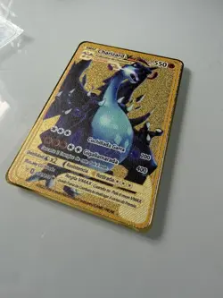 Charizard Vmax Gold Metal Pokemon Card Fan Art! - Image 5