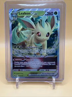 Leafeon VSTAR Crown Zenith: Galarian Gallery Ultra Rare Card #GG35/GG70 - Image 3