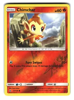 Chimchar 21/156 Reverse Holo Pokemon Card NM - Image 1