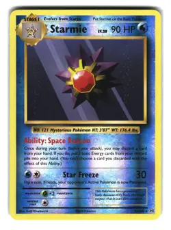 Starmie 31/108 Reverse Holo Rare XY Evolutions Pokemon Card - Image 1