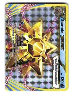 Starmie BREAK 32/108 BREAK Holo XY Evolutions Pokemon Card - Image 1