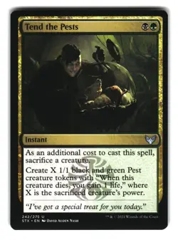 Tend the Pests 242/275 Strixhaven STX MTG Card - Image 1