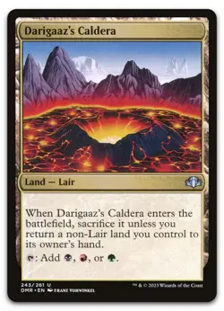 Darigaaz's Caldera #243 (NM) Dominaria Remastered DMR Magic MTG - Image 1