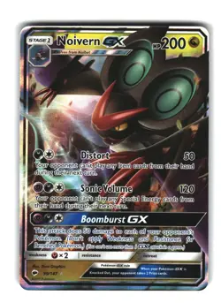 Noivern GX 99/147 Sun & Moon Burning Shadows Ultra Rare Holo Dragon Pokemon Card - Image 1