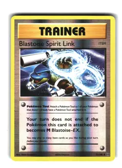 Blastoise Spirit Link 73/108 Reverse Holo Uncommon XY Evolutions Pokemon Card - Image 1