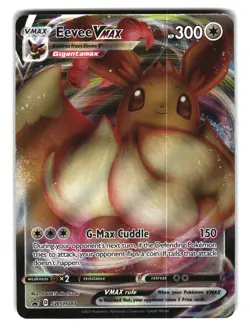 Eevee VMAX SWSH087 Black Star Promo Pokemon Card - Image 1