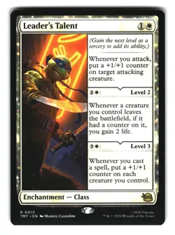 Leader’s Talent 0013 Rare TMT MTG NM - Image 1