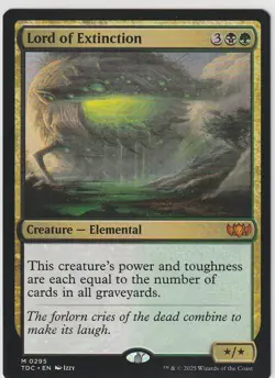 Lord of Extinction 295 Commander: Tarkir: Dragonstorm Magic: The Gathering NM - Image 1