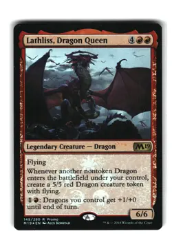 Magic: The Gathering Lathliss, 149/280 Dragon Queen Rare Foil Promo - Image 1