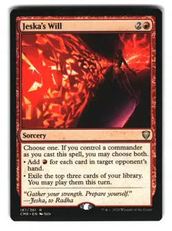 Jeska's Will R Commander Legends 187 NM - Image 1
