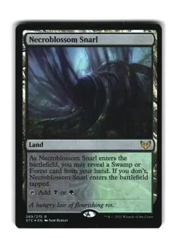Necroblossom Snarl 269/275 Strixhaven: School of Mages Foil - Image 1