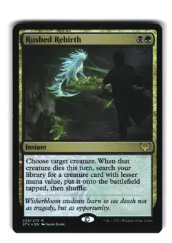 Rushed Rebirth 228/275 Strixhaven: School of Mages Foil - Image 1